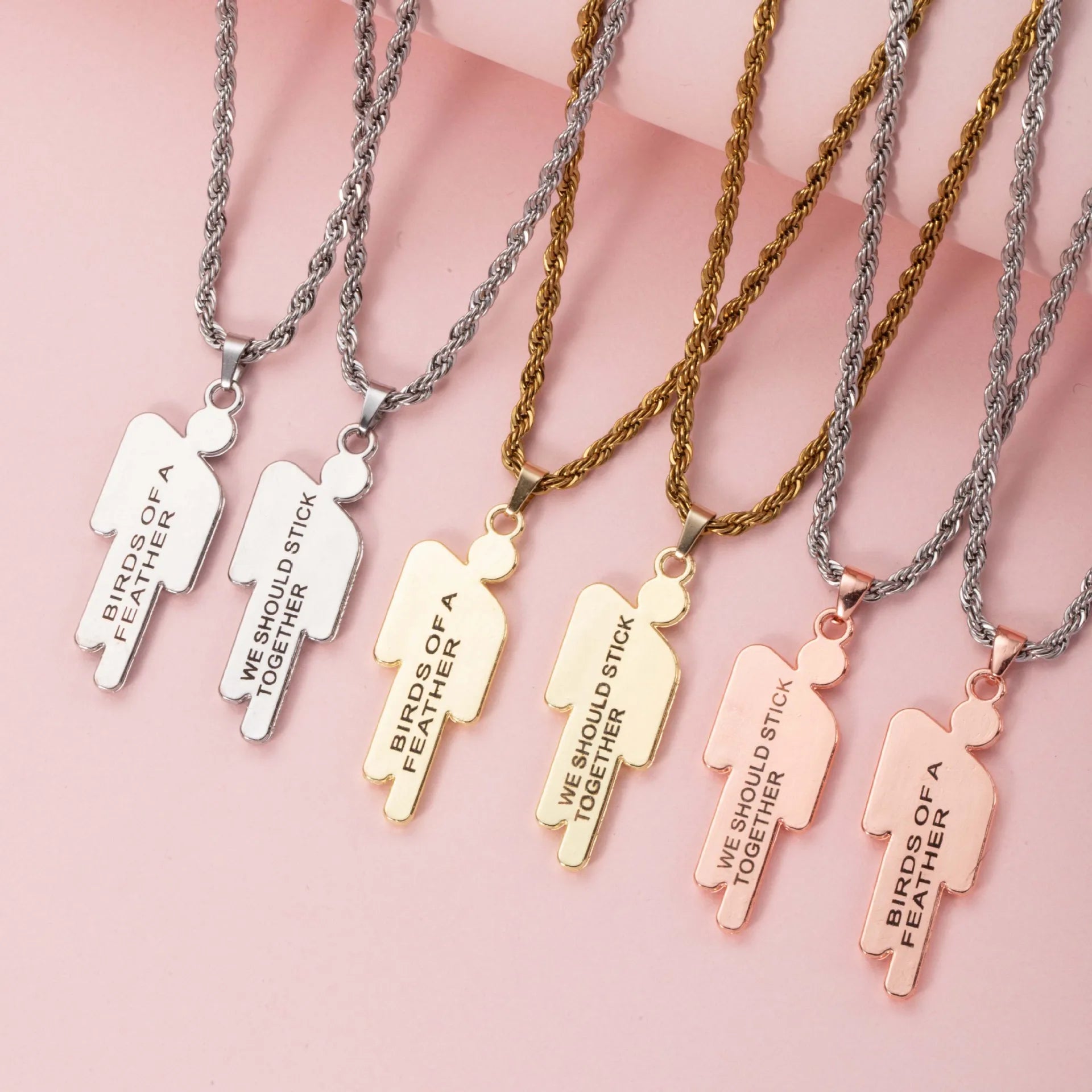 BIRDS OF A FEATHER NECKLACE