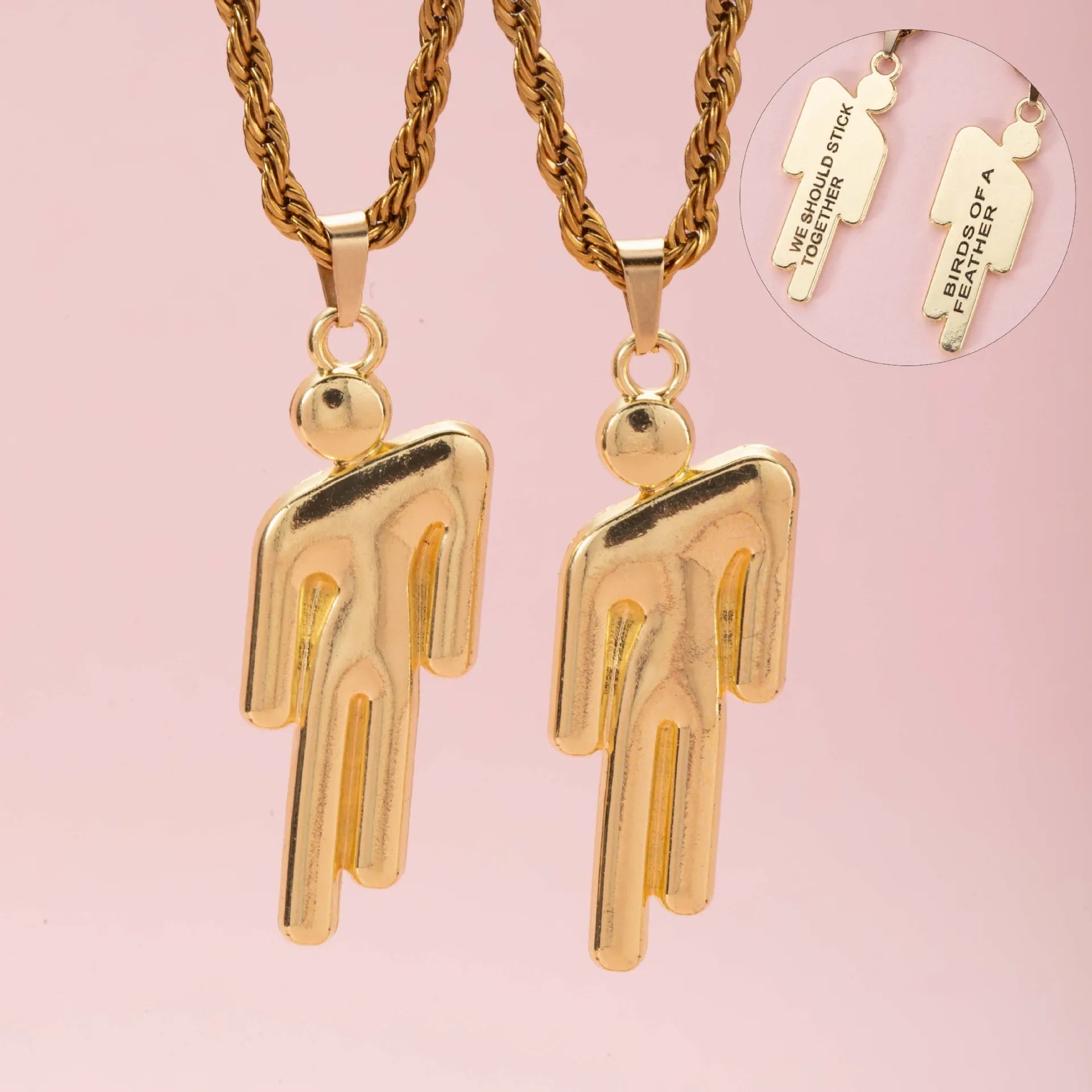 BIRDS OF A FEATHER NECKLACE