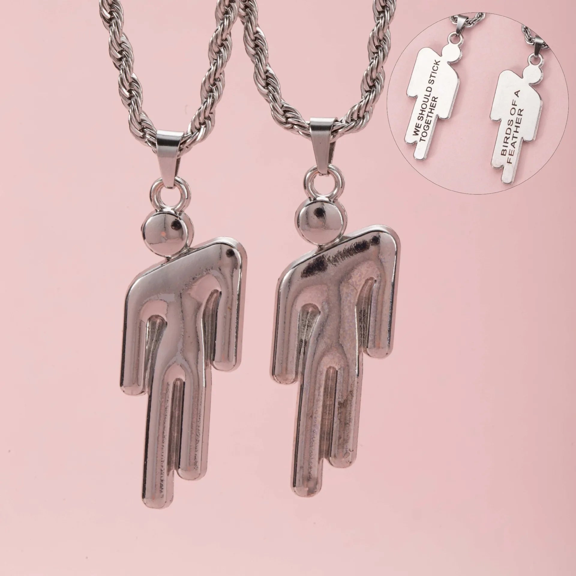 BIRDS OF A FEATHER NECKLACE