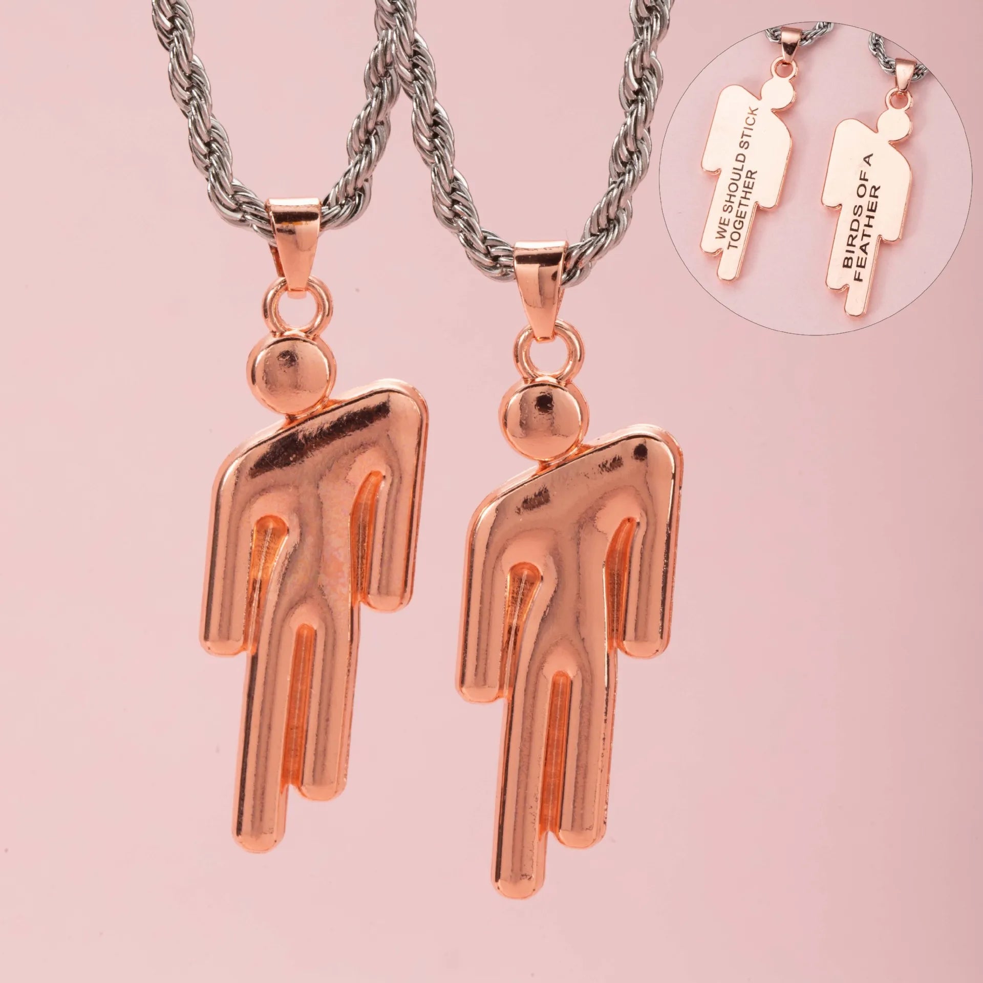 BIRDS OF A FEATHER NECKLACE