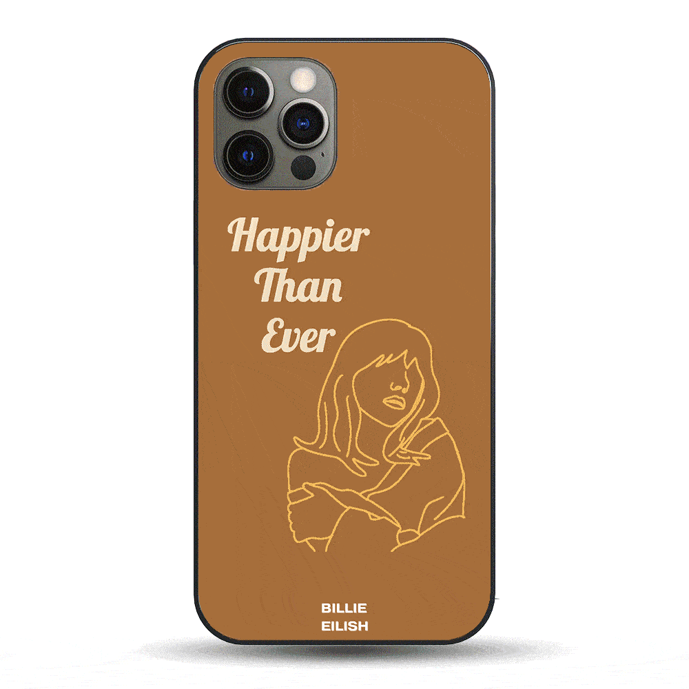 Happier Than Ever LED Phone Case