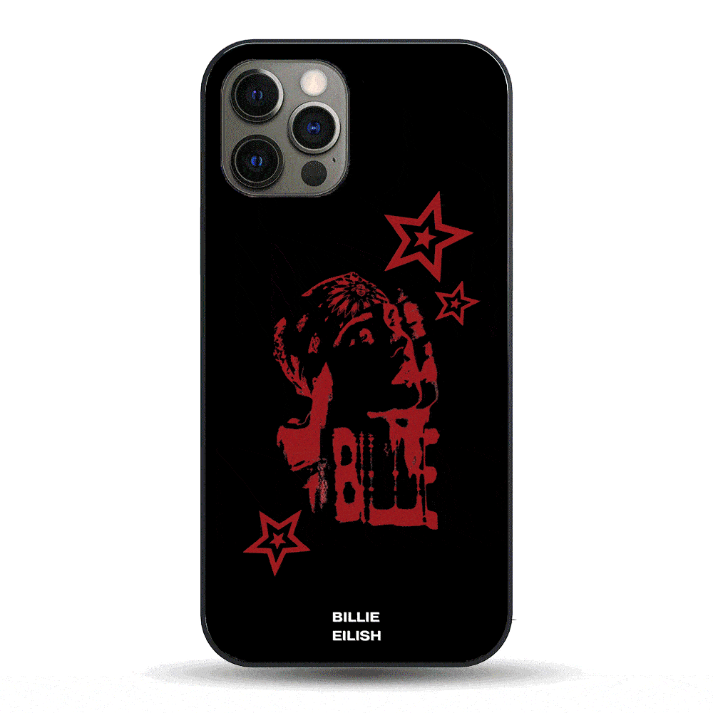 Billie Eilish Profile LED Phone Case
