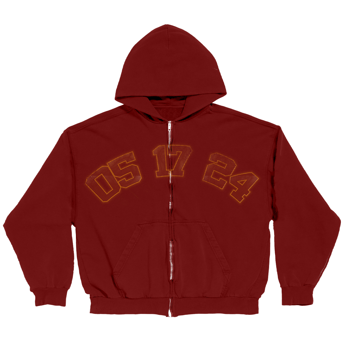 LIMITED ENCORE RED ZIP HOODIE